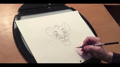 How To Draw Simba from The Lion King l #DrawWithDisneyAnimation