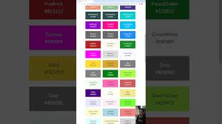 HTML 5 Hadir Dengan 140 Pilihan Warna #skysen #coding #code #programming #html #warna #color HTML 5 Hadir Dengan 140 Pilihan Warna #skysen #coding #code #programming #html #warna #color