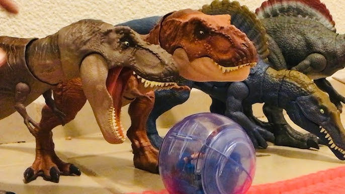 Conociendo juguetes de dinosaurios en español 😀 Videos de Juguetes de  Dinosaurios de Jurassic World 