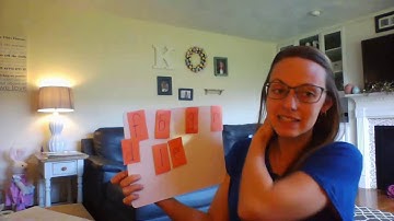 Word Building with letter tiles