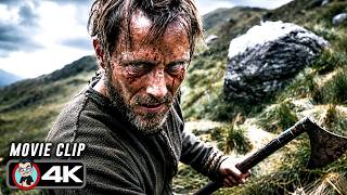 Valhalla Rising | Chained Warrior Goes Berserk (4K)