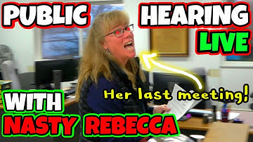 Cobleskill Mayor Rebecca PUBLIC HEARING LIVE