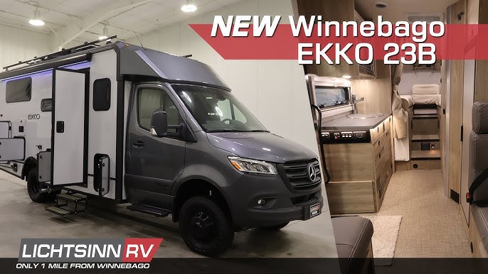 LichtsinnRV.com - New Winnebago EKKO Sprinter 23B on the Mercedes-Benz AWD  Chassis 