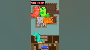 Tetris Animation 😱 game PUZZLE CATS #4 #tetris #game #animation #puzzle #shorts #coffindance#cat#fyp