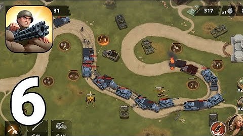 WW2 Tower Defense: RTS Army TD Game - Part 6 Android