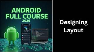Designing Layout in Android | UI Design Basics | Android Course (104)