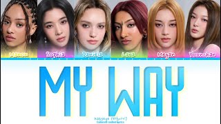 Katseye (카츠아이) My way (colored coded lyrics)