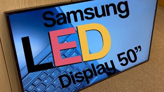 Samsung QB50C QBC Series - 50' LED-backlit LCD display - 4K - TIZEN 7.0