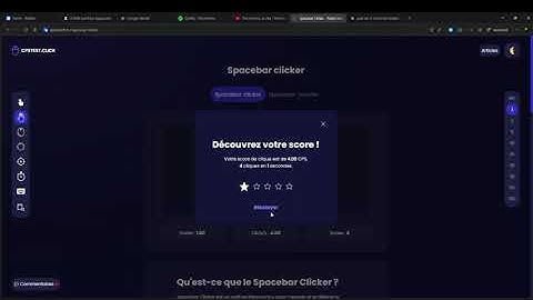 Spacebar clicker CPSTEST