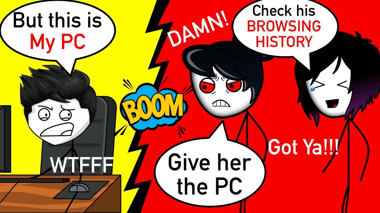 When Your Sister Uses Your Computer | Allipse Gaming