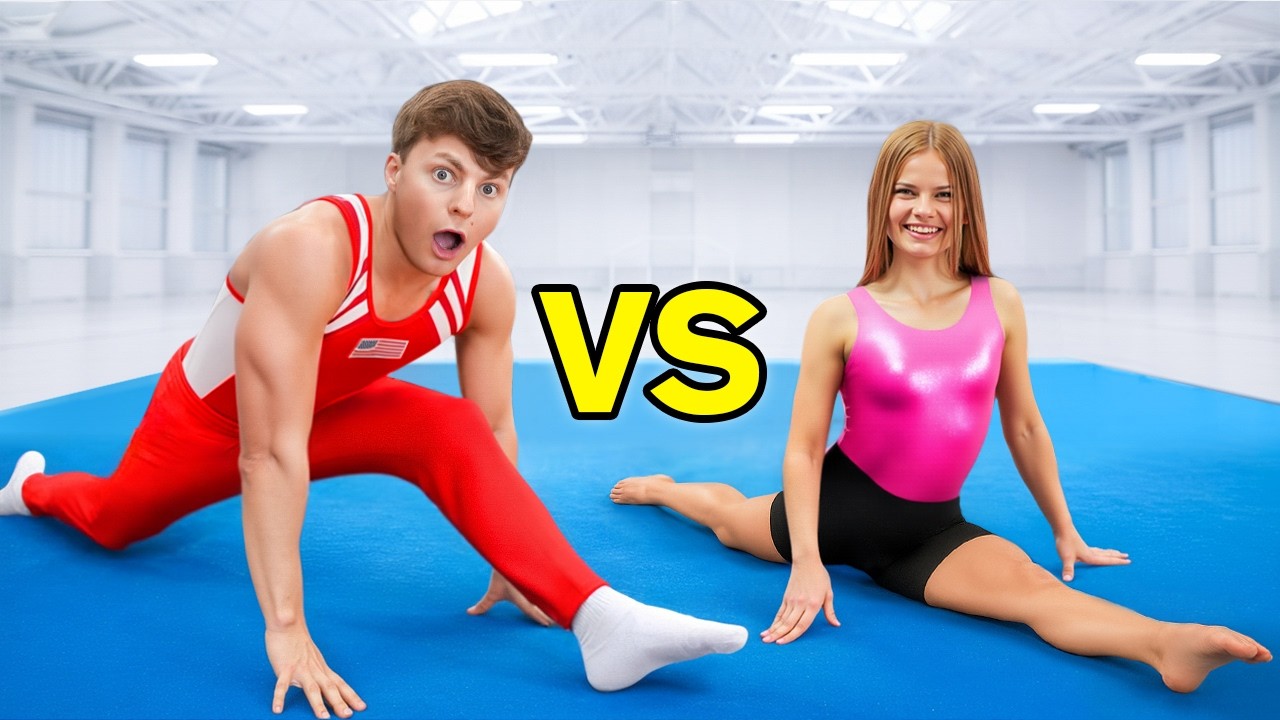 I Survived 100 Gymnastics Challenges!