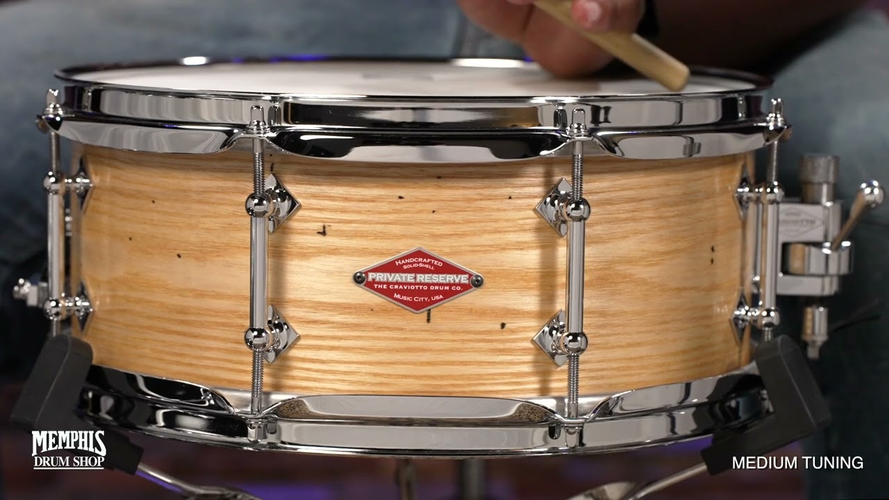 Brady Jarrah Snare Drum 14x5.5 Block Shell (JB1455NS-JB1080) - YouTube