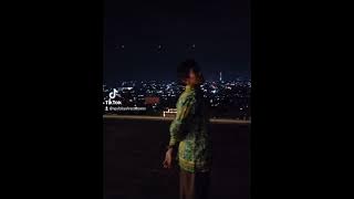 keindahan kota bandarlampung d malam hari terlihat dati #hotel bukit randu lampung