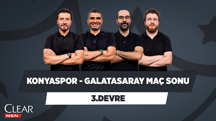 Konyaspor- Galatasaray Maç Sonu | Ersin Düzen & Ilgaz Çınar & Serkan Akkoyun & Uğur K. | 3. Devre