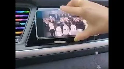 Wireless Automatic Sensor Car Phone Holder and Charger