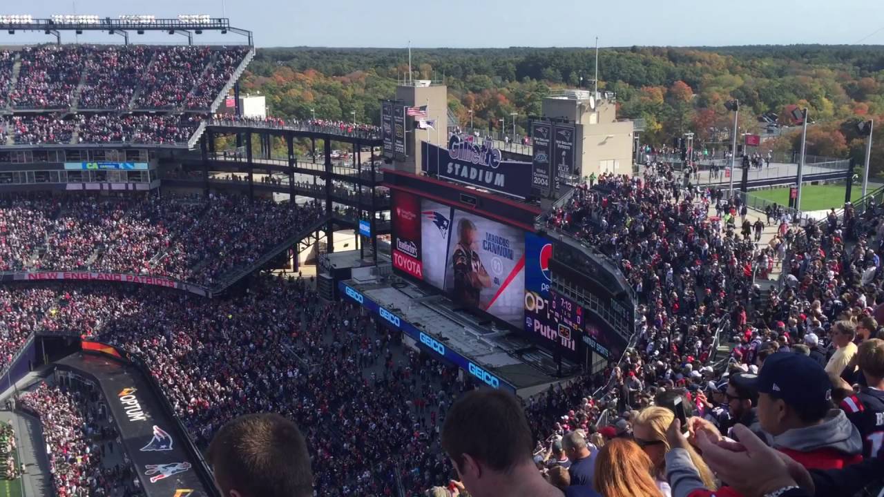patriots home game record