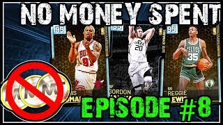 NO MONEY SPENT SERIES #8 - SNIPE STREAK CONTINUES! DEBUTING NEW TEAM ONLINE! NBA 2k19 MyTEAM