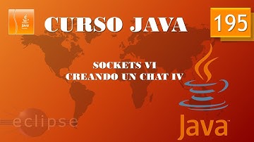 Curso Java. Sockets VI  Creación de chat IV. Vídeo 195