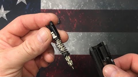 Sig Sauer P365 striker removal, cleaning and reinstallation