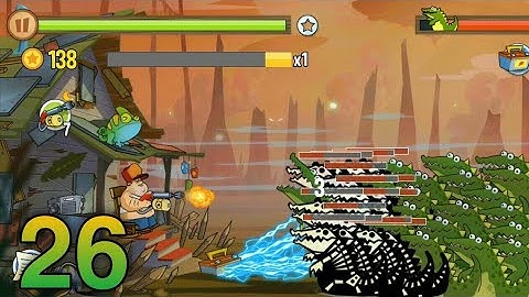 Swamp Attack Gameplay Walkthrough Part 26 (Android/IOS) - Shanq Gaming