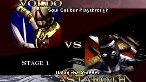 Soul Calibur Voldo Playthrough using the Dreamcast Xploder :D #Dreamcast #Sega #DC #CheatCodes #Sub