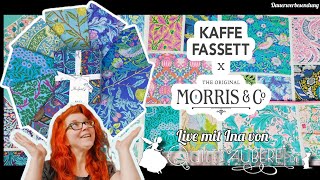 🧵🪡 Kaffe Fasset X The Original Morris & Company 🌸🐦 Crossover der Superlative für Nähbegeisterte LIVE