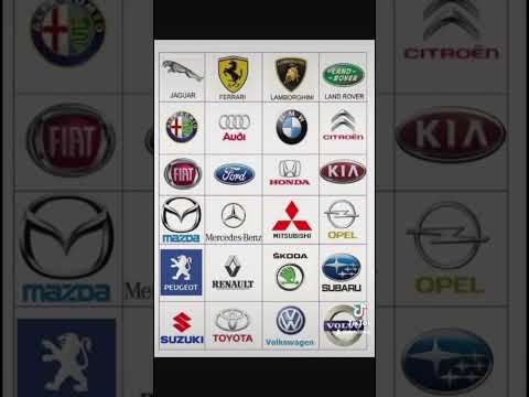 شعارات شركات السيارات حول العالم
