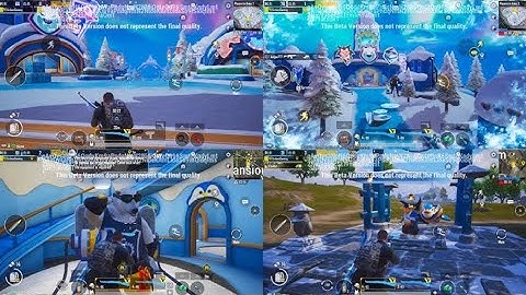 BGMI 4.1 Update Fight Gameplay | New Winter Mode Action  🔫 pubg new update fight 