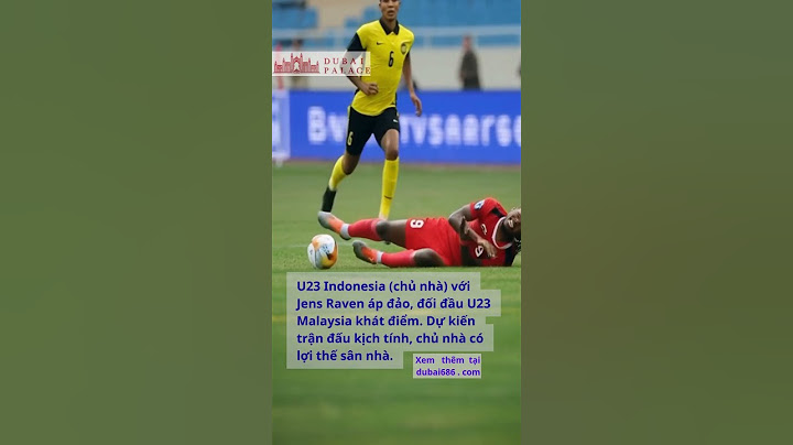 U23 Indonesia vs U23 Malaysia: Chủ nhà quyết thắng! #football #binhluanbongda #bongda