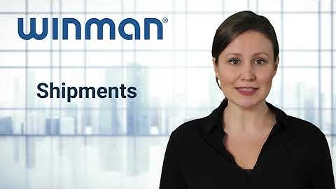 FAQ Help Guide - How to set up Shipments in WinMan Cloud ERP