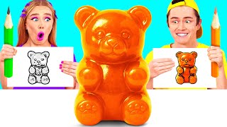 絵がうまいのはどっち | 絵を描くための面白いコツ BaRaDa Challenge