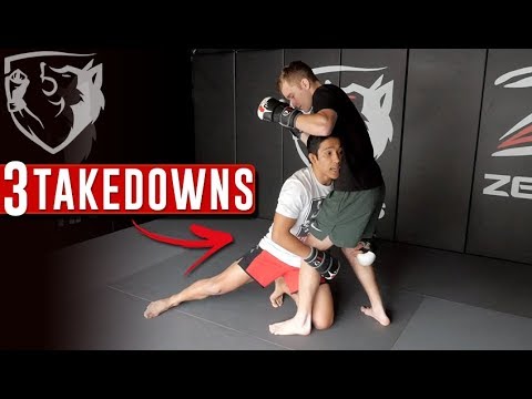 3 Ways To Set Up The Double Leg Takedown In Mma Youtube