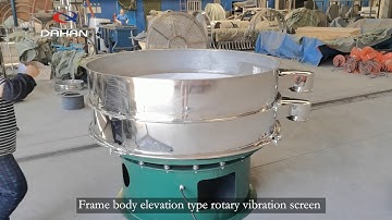 Rotary vibrating sieve shaker frame heightening equipment