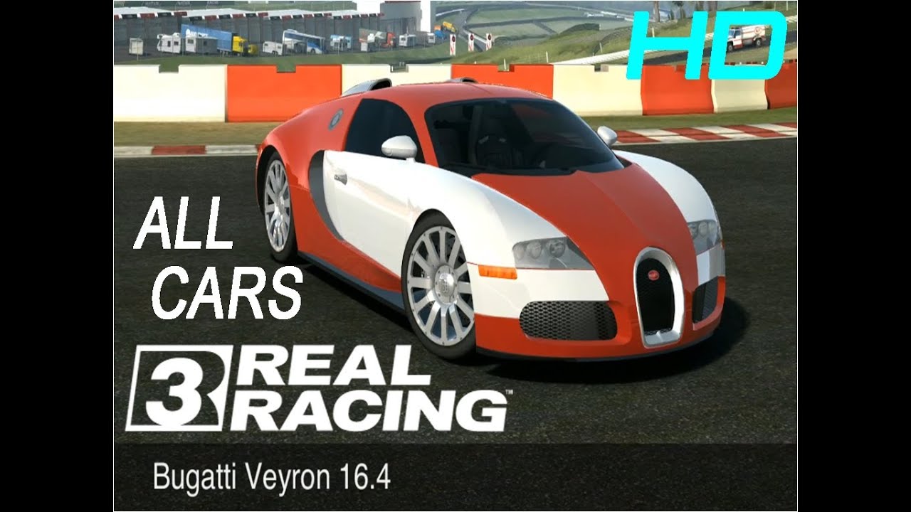 Real Racing 3 All Cars + Names HD YouTube