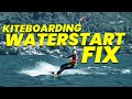 Fix your Waterstart! Epic kiteboarding tutorial for beginners
