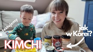 KIMCHI Z POLSKICH SKLEPÓW - czy smakuje jak w Korei? Prawdziwe kimchi w supermarketach? TEST