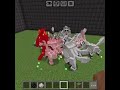 30 MUTANT WOLVES VS  mutant WITHER SKELETON! 😱 #shorts #minecraft #gaming