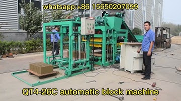 Kenya QTJ4-26C block machine