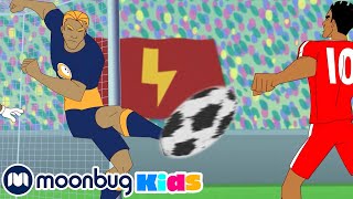 SUPA STRIKAS S05 E62 Cool Joe and The Comet | Football Cartoon | MOONBUG KIDS  Superheroes