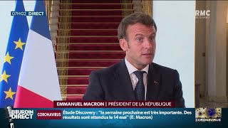 Emmanuel Macron appelle à aborder le déconfinement avec le plus de sérénité possible