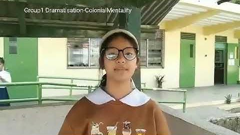 COLINIAL MENTALITY - drama (AP)