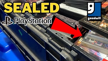 YES You Can Find Sealed Video Games at the Goodwill Bins!