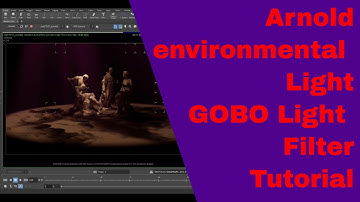 Tutorial for Arnold Gobo Filter and Volumetric Light Effect in Houdini