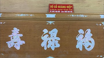 Hoành Phi Khảm Ốc Phúc Lộc Thọ Hàng Đặt Về Nam Định LH 0965.608.392