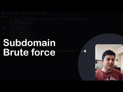 ساب دامین بروت فورس چیست