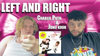 CHARLIE PUTH  - LEFT AND RIGHT (feat. Jung Kook of BTS) | REACTION/REVIEW