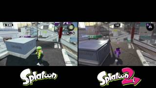 Moray Towers Comparison Splatoon 1 Vs Splatoon 2