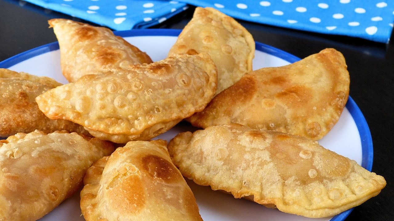 EMPANADAS DE CARNE masa fácil y rápida para hacer las tapitas 