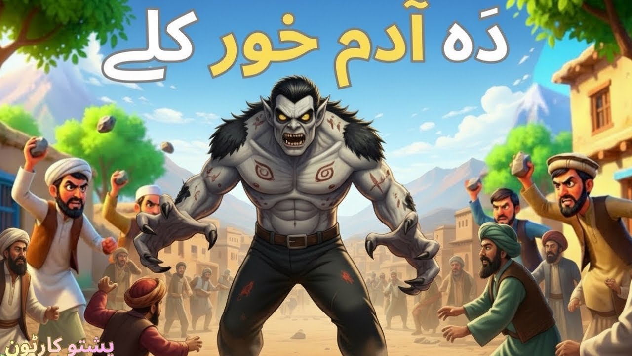 Da adam khor kale l pashto cartoon l