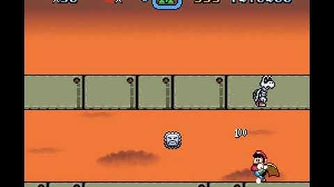 [SMW Hack - The Second Reality Project Reloaded] 5-D:Flying Fortress